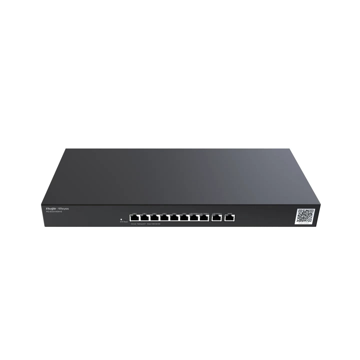 RG-EG310GH-E Rack-Mountable 10-Port Full Gigabit router