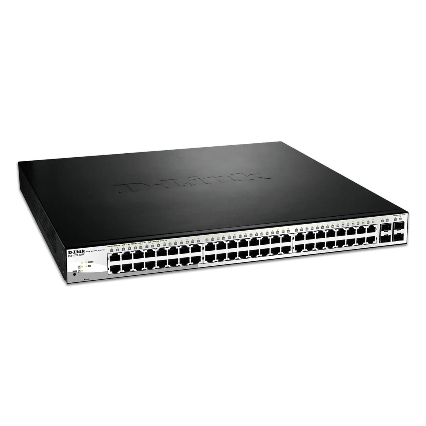D-Link 48-Port Gigabit WebSmart PoE Switch (DGS-1210-52MP)