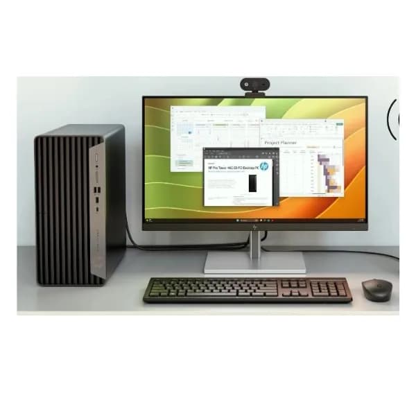HP Pro Tower 400 G9 ( i7-13TH GEN 8GB 512GB SSD 21.5inch Monitor)