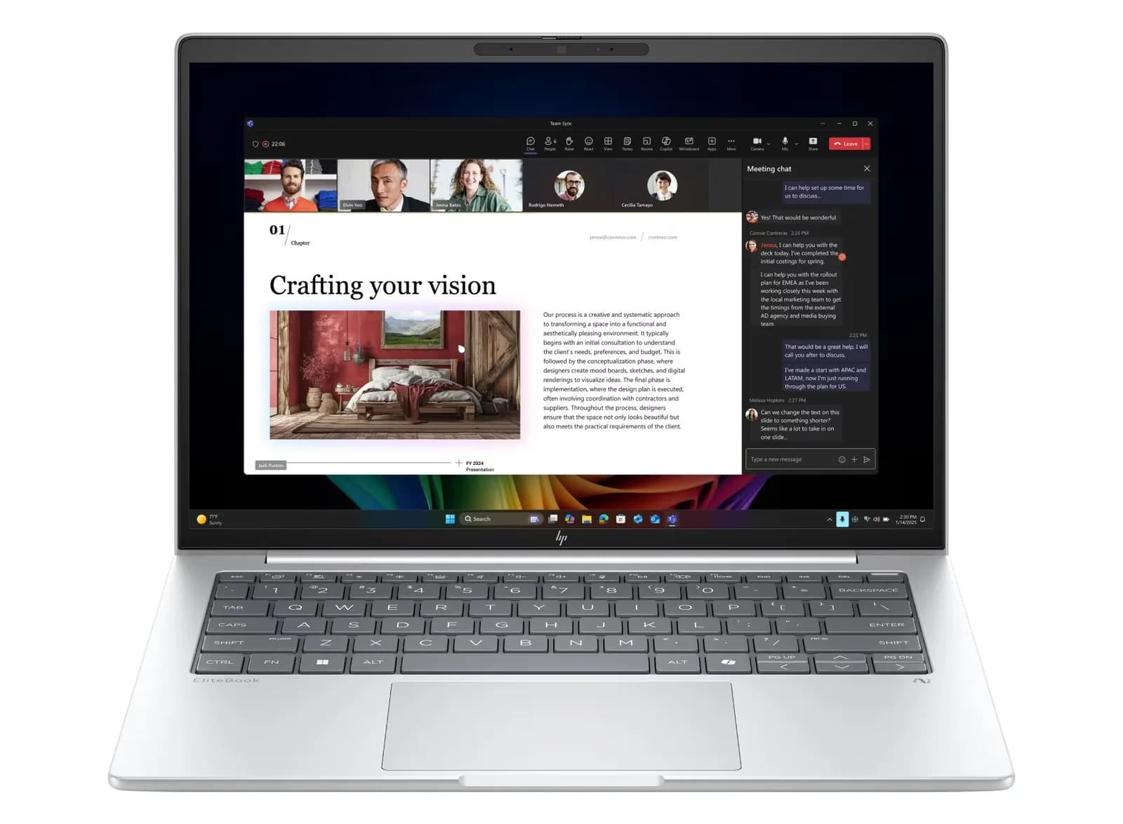 HP EliteBook 8 G1i 14 (U7-32GB RAM 1TB SSD 14 inch)