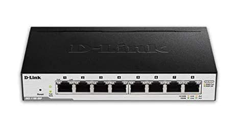D-Link DGS 1100-08p 8-Port Gigabit PoE Smart Managed Switch