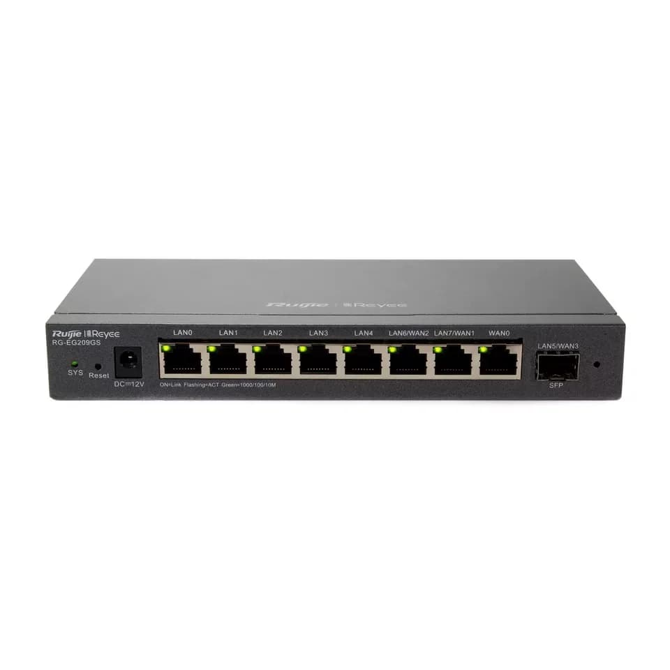 RG-EG209GS Desktop 9-Port Cloud Managed Router