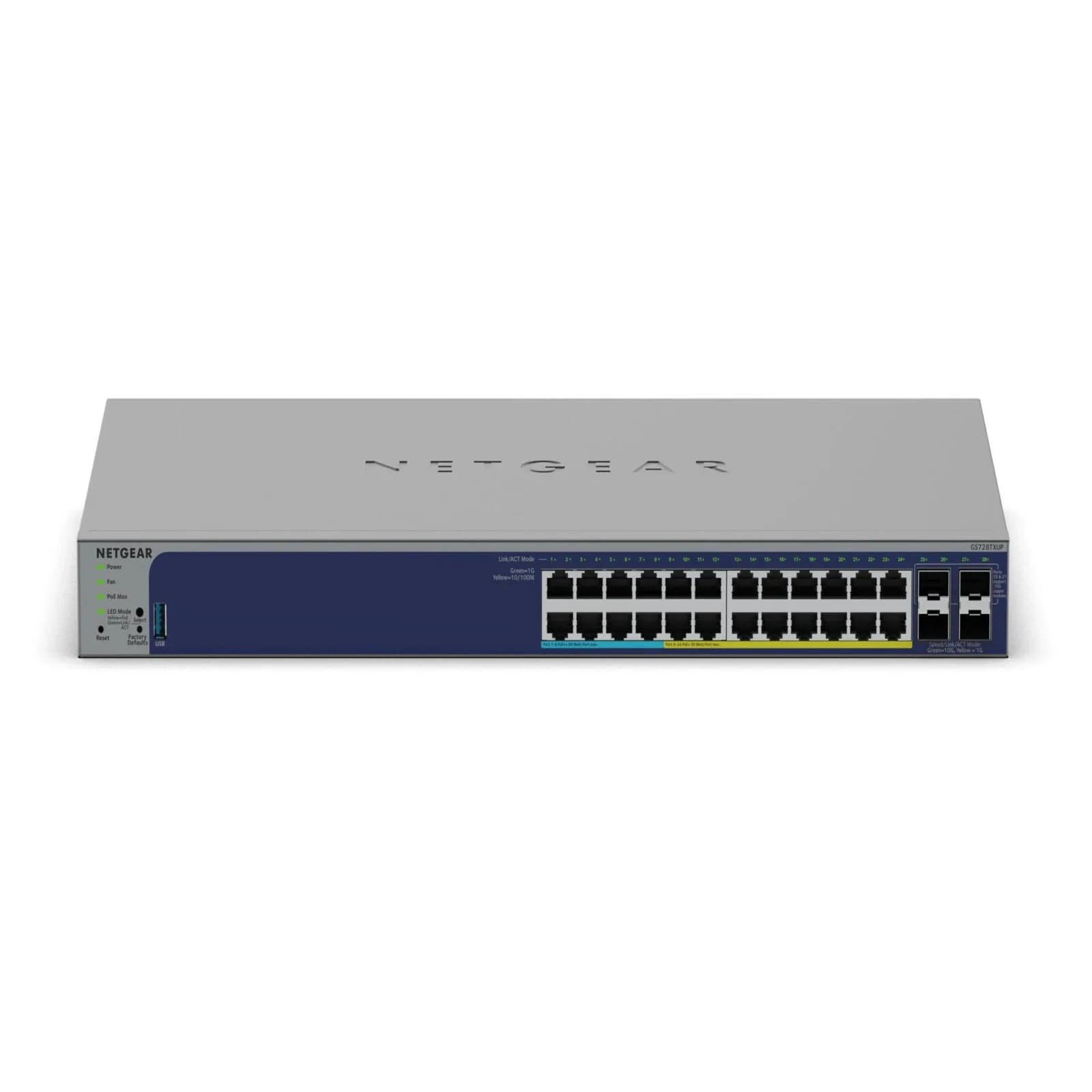 Netgear GS728TUP-300UKS 24-Port PoE++ Gigabit Smart Managed Pro Switch