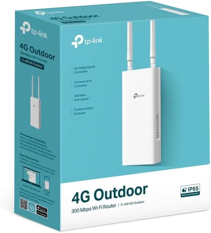 TP-LINK TL-MR100 4G 300 Mbps Wi-Fi Outdoor Router