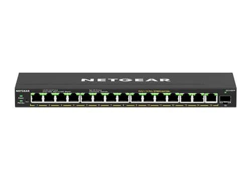 Netgear GS316EPP-100UKS-16-Port High Power PoE+ Gigabit Ethernet Switch 1 SFP Port
