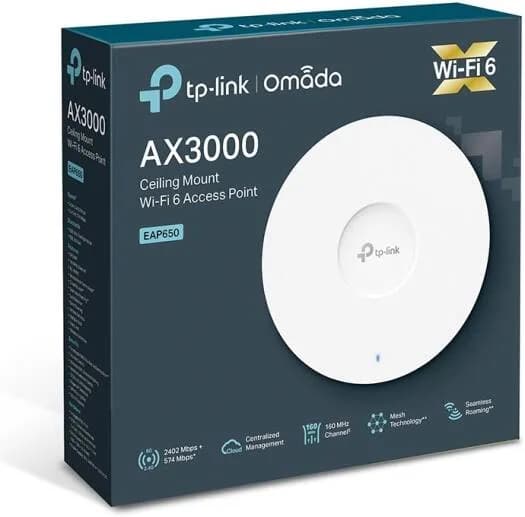 EAP650 AX3000 WiFi 6 Ceiling Mount Access Point