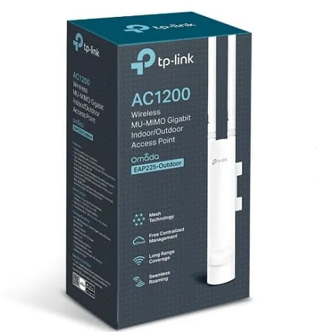 TP-Link AC1200 Wireless MU-MIMO Gigabit EAP225 Indoor/Outdoor Access Point