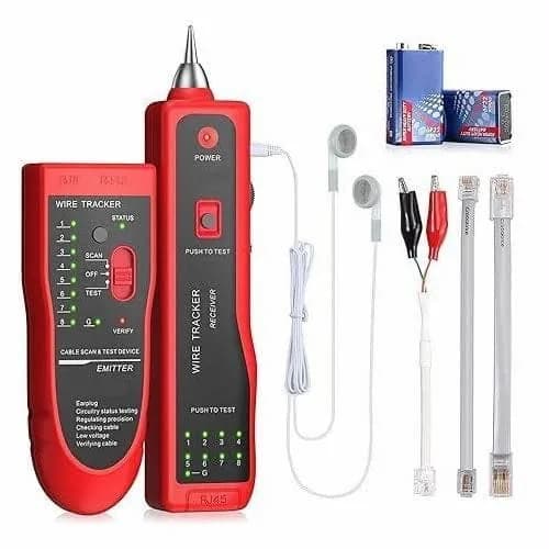 Multifunction Wire Tracer Rj11 Rj45 Cable Tester