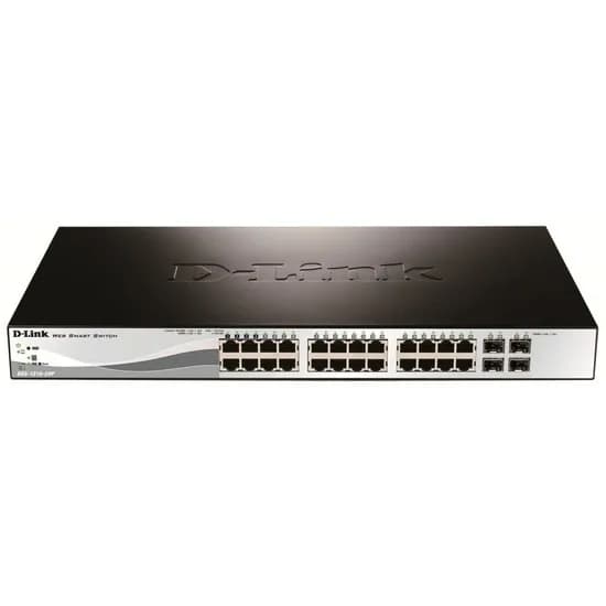 D-Link 28-Port Managed WebSmart Switch (DES-1210-28P)