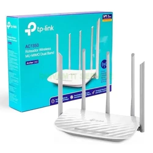 TP-Link Archer C60 AC1350 Wireless Dual Band Wi-Fi Router
